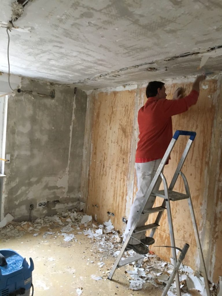 Sanierung Wände und Decken durch Fachmann (Renosan)